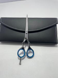 Professional <b>Barber</b> Hair Salon Scissors Stainless Steel Sharp <b>Blade</b> Thinning Scissors Kit Right-Handed Short Handle 5.5 Inch - Product Image 4