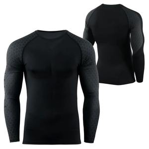 Camisetas de compresión de manga larga de buena calidad, ropa deportiva para entrenamiento, correr, gimnasio, protector contra sarpullido - Product Image 6