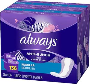 Coussinets féminins Always Infinity avec ailes, taille 4, absorption pendant la nuit, non parfumés, 38 Ct - Product Image 1