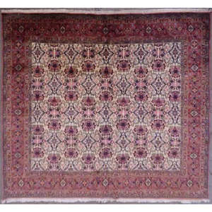 พรมขนสัตว์ทำมือสุดหรู เหมาะสำหรับห้องนั่งเล่น พรมขนสัตว์ถักมือ - Product Image 1
