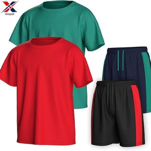 Maillot de football léger à col en V avec découpe automatisée pour adultes unisexes, vente en gros OEM, 100% polyester, séchage rapide - Product Image 3