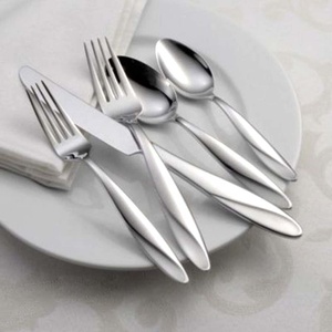 Royal Look Stainless Steel Flatware Set with Unique Handmade Handle Design Modern Look Cutlery Set for Wedding Restaurant Home - Product Image 5