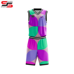 Venta caliente logotipo personalizado mejor calidad uniformes de baloncesto calidad profesional su propio diseño cómodos uniformes de baloncesto - Product Image 3