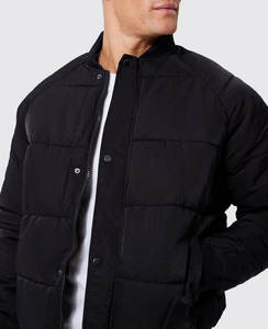 Veste d'hiver matelassée imperméable de haute qualité, nouvelle mode 2026, pour homme, design et logo personnalisés, vestes matelassées - Product Image 2