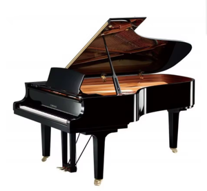 BRAND NEW Industrial Grade Grand Piano C7X PE-Polished Ebony with 3-Year Warranty Made in California - Product Image 1
