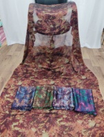 Vente chaude Garbasar foulard en mousseline de soie impression numérique personnalisée sur Polyester soie pour les musulmans accessoire de saison d'hiver en gros