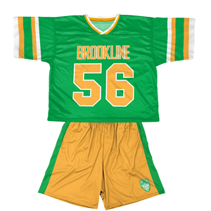 Tenues d'équipe respirantes en sublimation OEM avec design personnalisé, maillots et shorts de lacrosse en maille perforée pour hommes - Product Image 4