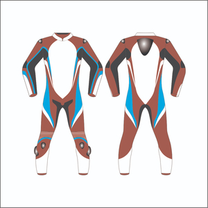 Traje de cuero genuino para motocicleta y carreras de autos, traje de protección de alta calidad para motocicletas, trajes de carreras de autos - Product Image 2