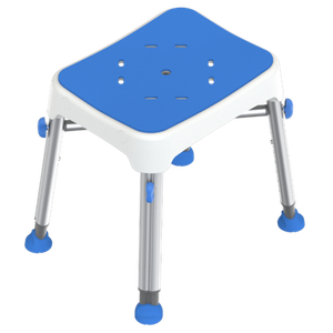 Chaise de douche de réadaptation MS1121 PP + EVA avec pieds antidérapants, capacité de 250 kg, pour la thérapie et la sécurité - Product Image 1