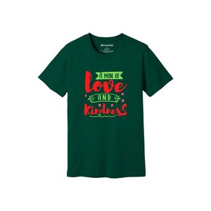 เสื้อยืดผ้าฝ้าย100% พิมพ์ลายด้วยความมีน้ำใจขนาด160 180ถึงหนักมี12สีที่สามารถปรับแต่งดีไซน์และการจัดวางของคุณเองได้ - Product Image 4