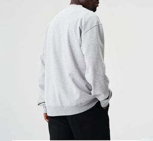 Sudadera de Invierno para Hombre, Talla Grande, Resistente al Viento, Ecológica, con Logotipo Personalizado, Cuello Redondo, Informal, de Algodón y Felpa, Venta al Por Mayor Directa de Fábrica - Product Image 2