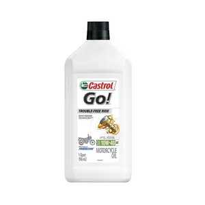 Castrol GO! 10W-40 Conventional Motorcycle Oil, 1 Quart