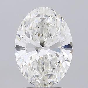 IGI 3.06 Ct Oval Cut Lab Grown Diamond Loose for Ring G Colour VVS2 Clarity Lab Diamond Eco Friendly Diamond Loose for Her - Product Image 1