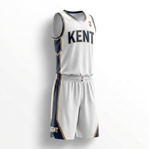 Ensemble d'uniformes de basket-ball personnalisés pour les écoles et les clubs, hommes et femmes, 100% polyester, maillot et short d'équipe, respirant, livraison rapide, OEM - Product Image 6