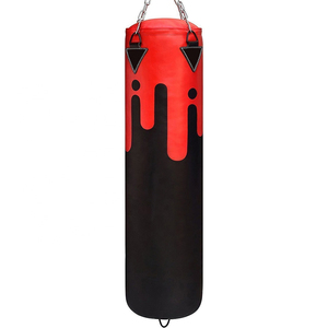 Saco de boxeo inflable deportivo para adultos y niños, equipo de gimnasio para el hogar, material de cuero con relleno de arena a la venta - Product Image 3