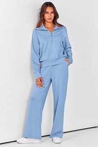 Conjunto Deportivo de Dos Piezas Ajustado de Alta Calidad para Mujer, Diseño Único, Traje para Sudar y Correr, Talla Grande, Ropa de Invierno - Product Image 4