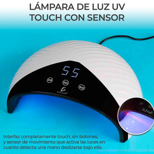 Lámpara UV Portátil de 150W con 12 LED para Secar Uñas, Mini Lámpara de Mesa Inalámbrica de Alta Potencia para Uso Doméstico, Material Plástico Personalizable, con Batería - Product Image 4