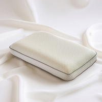 Almohada de Espuma Viscoelástica Berfa al por Mayor, 40x60cm, Rayada, Viscoelástica, para Masajes, Ortopédica, Soporte para el Cuello, Tejida