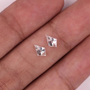 Par de Diamantes Cultivados en Laboratorio con Corte Kite de 0.50 Ct para Fabricación de Pendientes con Diamante Suelto de Lujo Certificado por IGI para Fabricantes de Joyería - Product Image 5