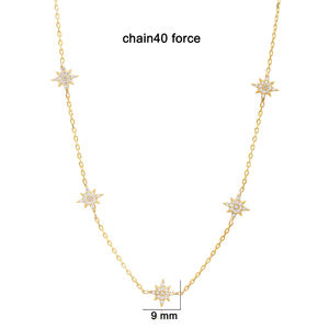 North Star Design Zircon pierre Shaker collier femme turc fait à la main vente en gros pendentif bijoux en argent Sterling 925 - Product Image 2