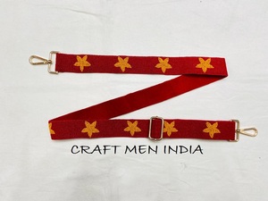 Accessoire de mode réglable à sangle de sac à main perlée multicolore personnalisée faite à la main avec conception de boule d'impression de patte pour sacs - Product Image 2