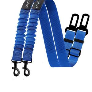 Correa retráctil para perro, arnés de seguridad, ligero, nailon, plegable, antitablero, cinturón de seguridad para coche, para animales pequeños, nueve colores, OEM para mascotas - Product Image 6