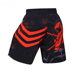 Shorts de combat MMA personnalisés par sublimation pour hommes - Écologiques, séchage rapide, respirants, imperméables, couleurs et logos personnalisables - Product Image 1