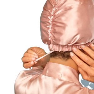 Bonnet en satin durable, convient à tous les types de cheveux, tissu doux et lisse, préserve la texture, haute qualité, utilisation quatre saisons pour femmes - Product Image 3
