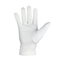 Gants blancs de haute qualité 100% coton, doux, brodés à la machine, régalia maçonnique, gants à vendre