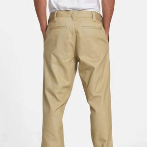 Pantalones chinos ajustados para hombre: elegantes y transpirables, ideales para la Oficina, los viajes y el uso diario - Product Image 1