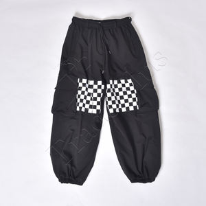 Pantalon de snowboard personnalisé 100% polyester pour les sports d'hiver pantalon cargo imperméable de ski baggy de randonnée en plein air avec fermeture à glissière - Product Image 1