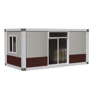 Nuevo diseño Real Estate Sandwich Panel Acero Prefab House Container Room
