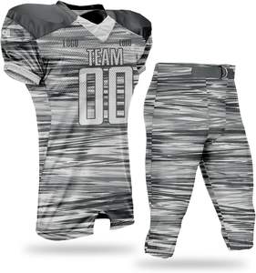 Uniforme de football américain personnalisé de haute qualité, haut classique pour l'entraînement sportif, sublimation, fabriqué au Pakistan, été - Product Image 1