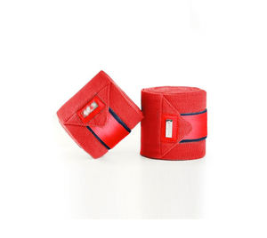 Juego de 4 colores al por mayor de 320 GSM Polar Fleece Polo Horse Wraps logotipo personalizado vendajes estables ecuestres para montar - Product Image 5