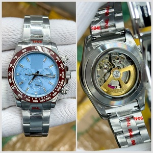 Nouvelle montre VVS Moissanite montre en diamant classique Hip Hop montre mécanique automatique de luxe pour hommes - Product Image 2