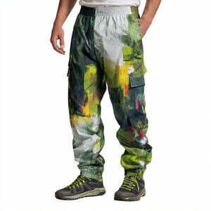 Pantalones Cortavientos de Senderismo para Hombre, Ropa Deportiva Urbana, Pantalones Impermeables Ligeros para Hombre - Product Image 6
