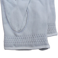 Guantes de Golf de Cuero Genuino Kamboh con Logotipo Personalizable, Transpirables, con Protección UV, Duraderos, de Secado Rápido, Antideslizantes, para Uso Deportivo, para Mano Izquierda