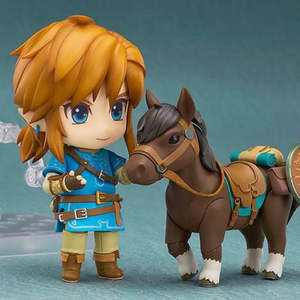 <span class=keywords><strong>Figurine</strong></span> Link de Zelda Breath of the Wild, en plastique durable, inspirée de l'animation japonaise - Product Image 4