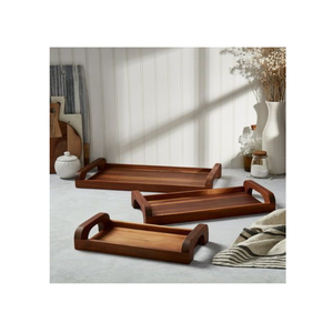 Bandeja decorativa de madera: multiusos, perfumada para el ambiente del hogar, fiestas de cumpleaños y decoración general. - Product Image 4