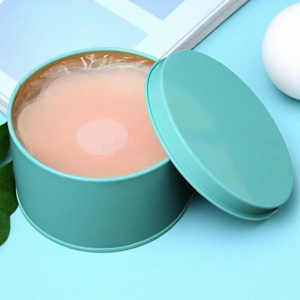 Venta al por mayor de pétalos de pecho de <span class=keywords><strong>silicona</strong></span> caja esmerilada de embalaje colorido bolsa autosellante cubierta de pezón parches invisibles autosellantes - Product Image 4