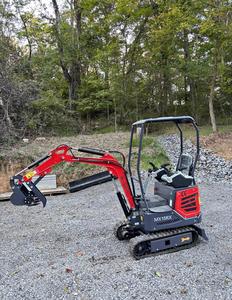 LIVRAISON GRATUITE EPA CE Approuvé CFG MX15RX Tout Neuf Mini Excavatrice sur Chenilles de 1 tonne Moteur à Essence Briggs de 15 ch ROPS Ouvert Pouce Hydraulique - Product Image 1