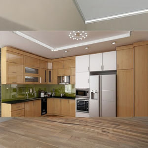 Lámina de Madera Contrachapada Comercial de Pino AA Ecológica de 1220*2440 mm, para Manualidades y Muebles, Superficie Pulida, Emisión de Formaldehído E0, A0 - Product Image 1