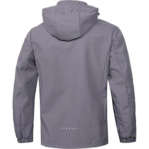 Nouveau 2025 personnalisé Sport de plein air hommes respirant veste de pluie pour la pêche manteau en gros coquille imperméable veste faite par robe de sport - Product Image 2