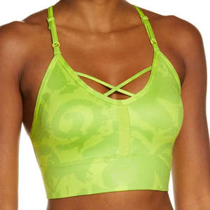 Sujetador Deportivo Súper Suave y Transpirable para Mujer con Logotipo Frontal, Soporte Ligero y Tejido de Secado Rápido para Gimnasio y Fitness - Product Image 1