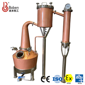 Equipo de Destilación de Cobre para Ginebra Comercial de 100L/200L/300L para la Elaboración de Ginebra Premium - Product Image 1