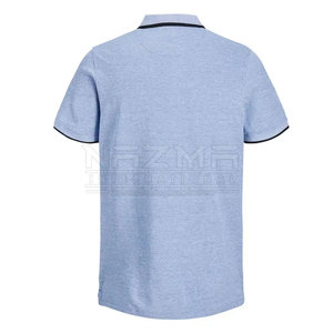 Meilleur produit Hommes pour T-shirts Polo 100% Tissu tricoté en coton Prix d'usine le plus vendu - Product Image 2