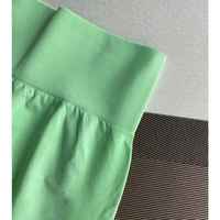 Shorts de gymnastique sans couture taille haute pour femmes pantalons de Yoga à motif solide Leggings pour entraînement Fitness sport cyclisme pantalon de requin