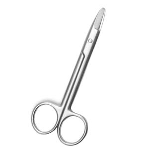 High Quality Professional <b>Foot</b> Nail Clippers Stainless Steel Toe Nail Scissor with Straight <b>Blade</b> Cuticle Scissor - Product Image 1