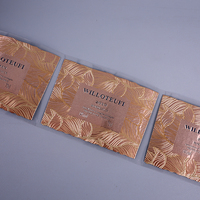 Etiquetas Adhesivas de Aluminio Personalizadas con Estampado en Caliente, Resistentes al Agua, para Bebidas, Whisky, Vodka, Vino y Cerveza