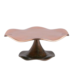 Vaisselle de table support à gâteau arrondi support à gâteau en métal fini or pour célébration d'anniversaire - Product Image 5